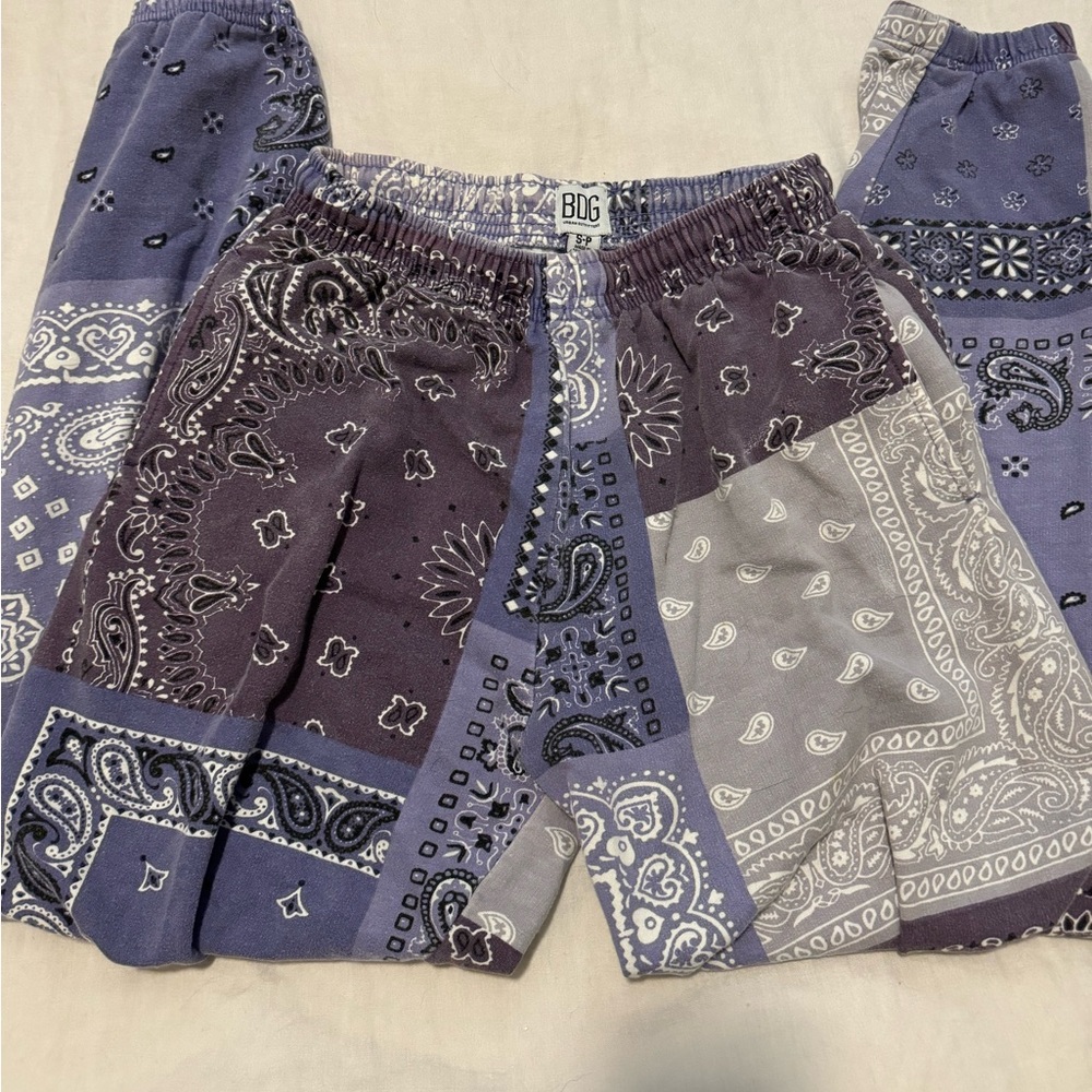 Bdg Bandana Patchwork Sweatpants - image 2